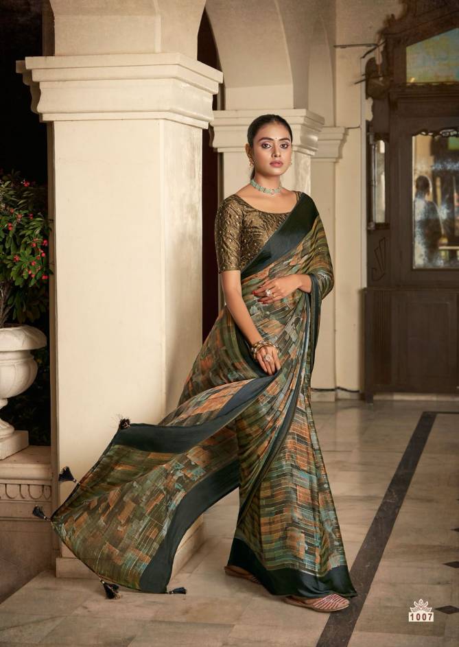 Kashvi Pankti Vol 11 Weaving Soft Silk Printed Saree Catalog
